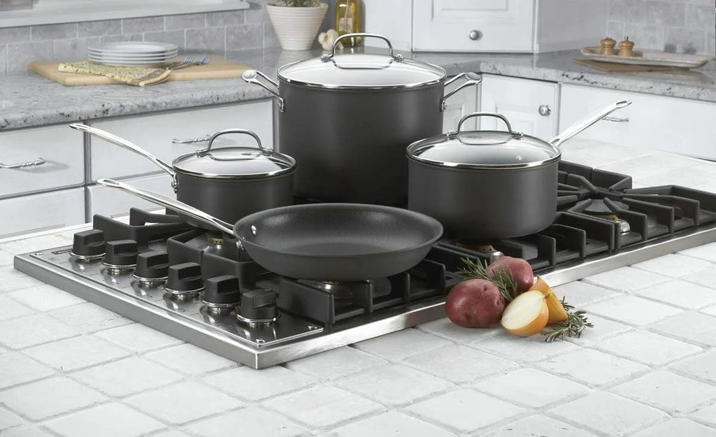 Non-Stick Hard Anodized 7 Piece Set J402392