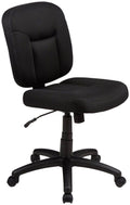 Low-Back Task Chair, Black D106
