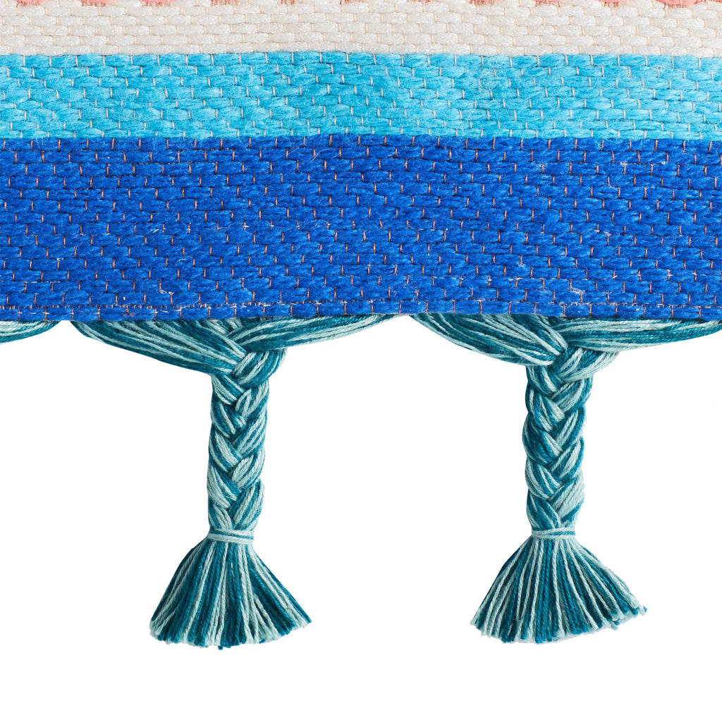 5' x 7' Multi-Color Outdoor Rug T9582