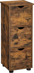Rustic Brown 3 Drawer Storage Cabinet Y141637