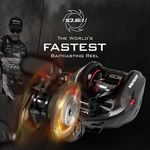 10.5:1 Gear Ratio Baitcasting Reel M242