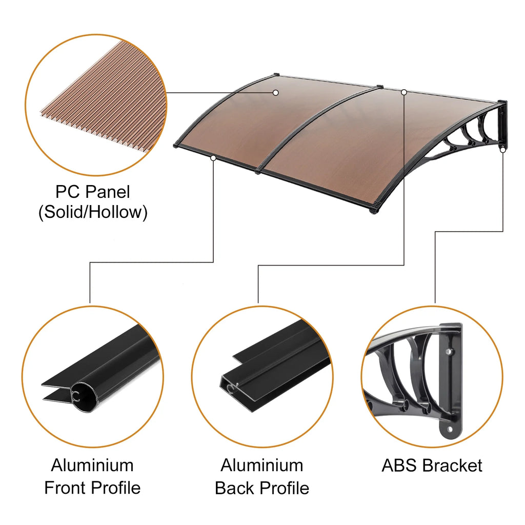 Black Patio Awning B57283