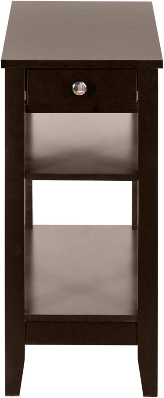3-Tier Nightstand with Drawer N643