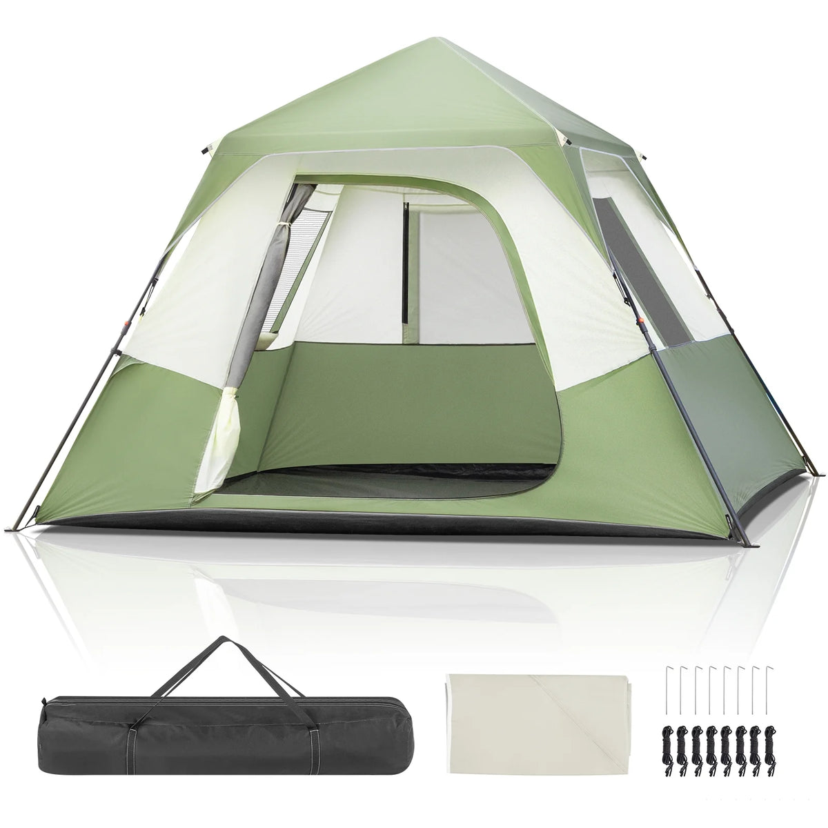 Camping Tent 14 Person 2 Rooms with Carry Bag W18215