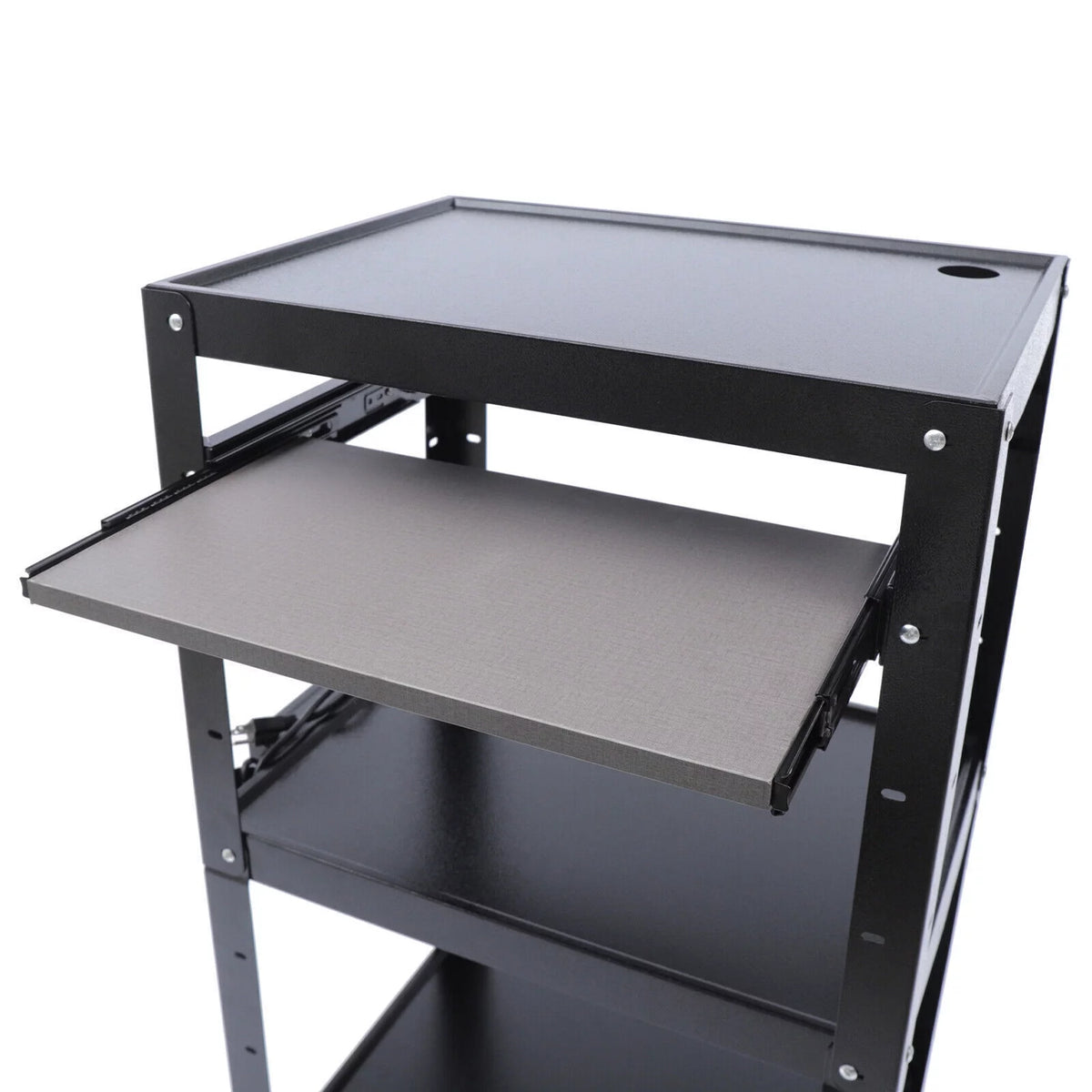Cold-rolled Steel Rolling Desk with Wheels X15326
