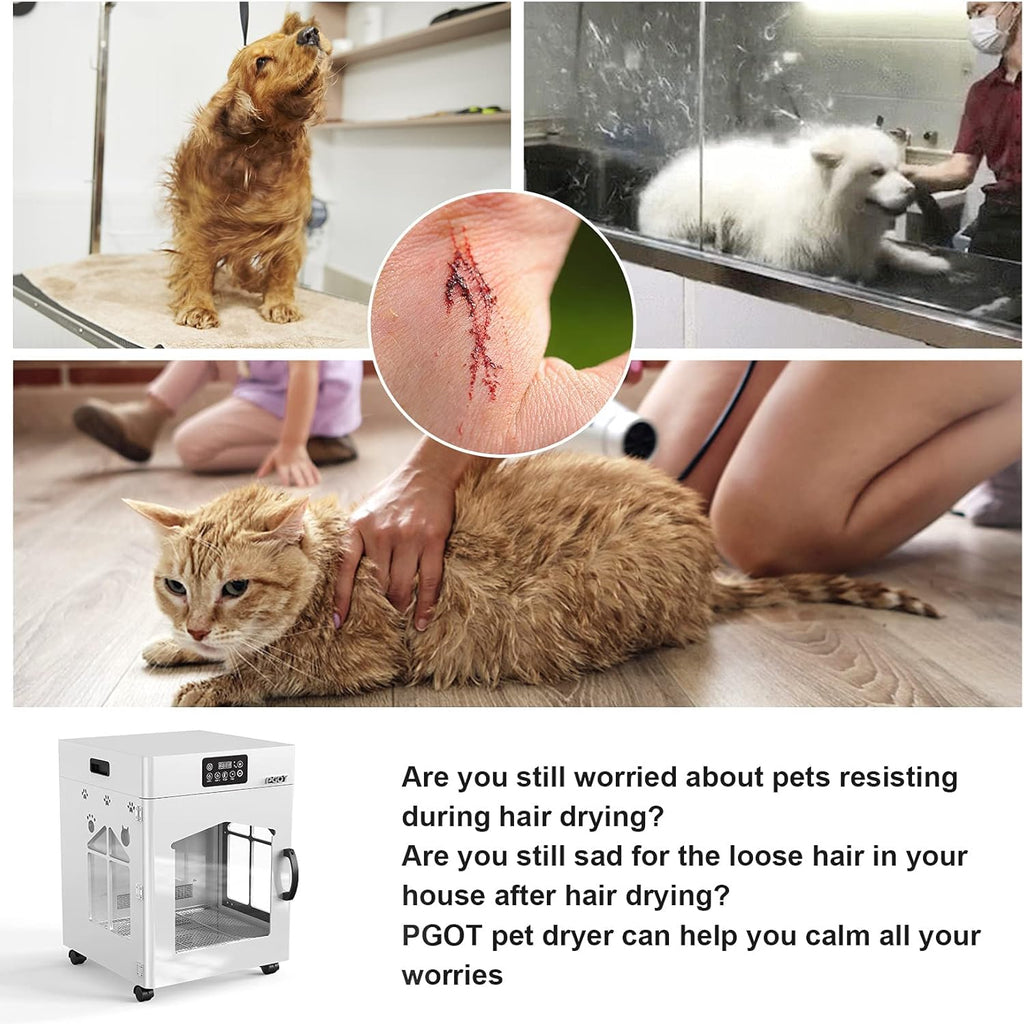 Pet Hair Dryer High-Velocity Dog Grooming D255761