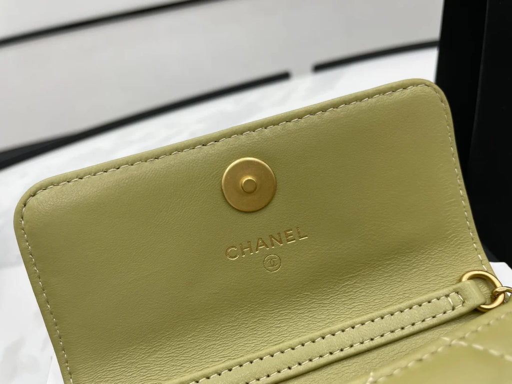 Green Mini Flap Bag V87659