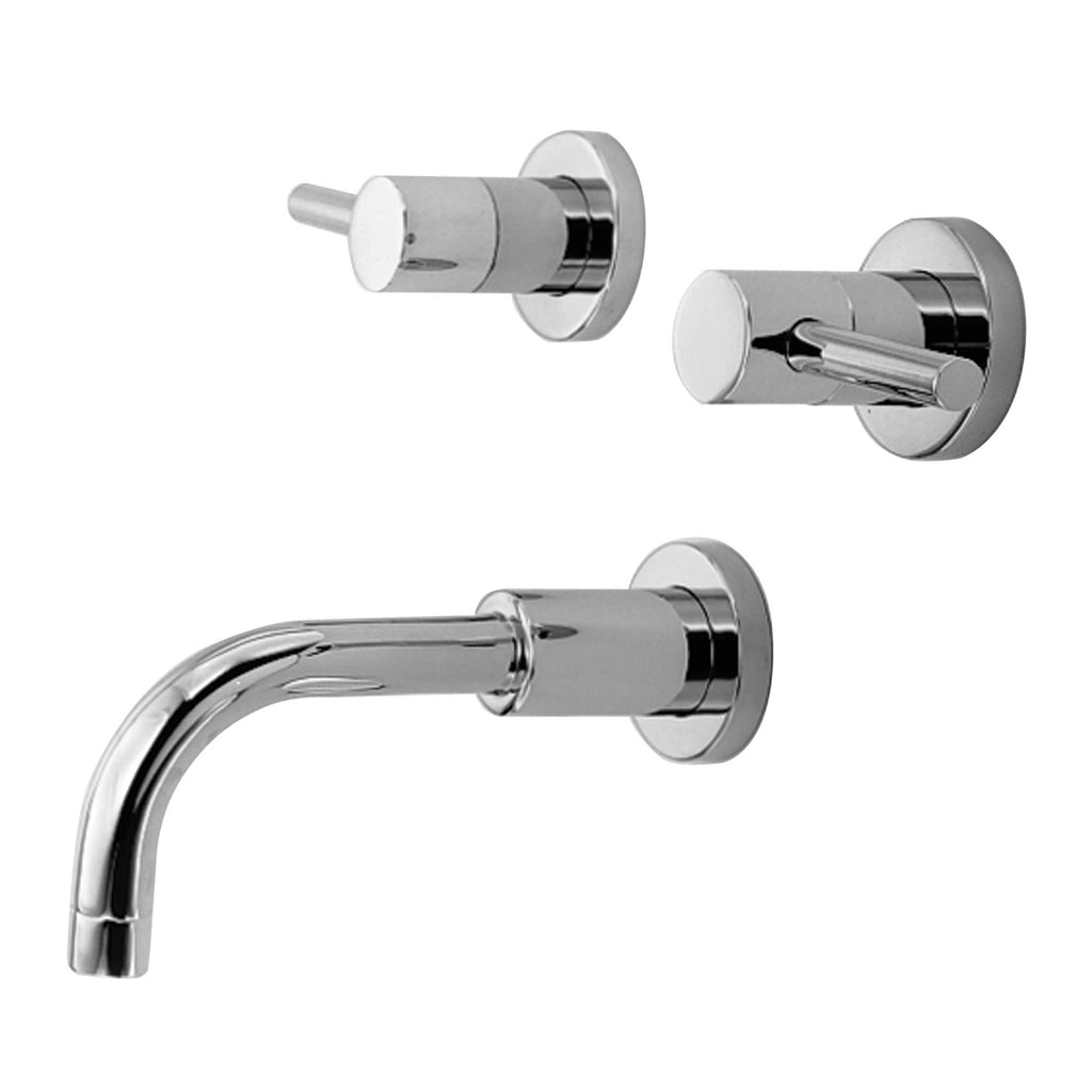 Polished Nickel Wall Mount Tub Faucet J57738