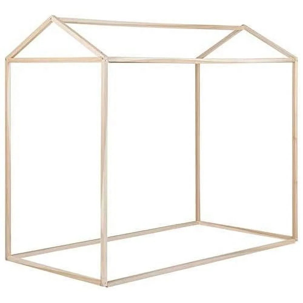 Solid Wood Canopy Platform Bed Frame Y129