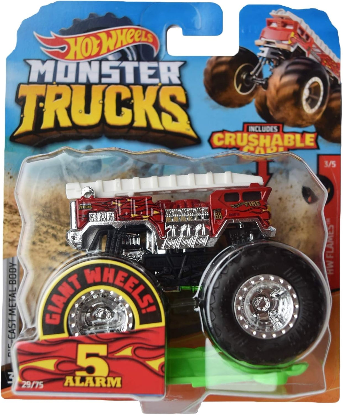 1:64 Scale Red Monster Truck S265