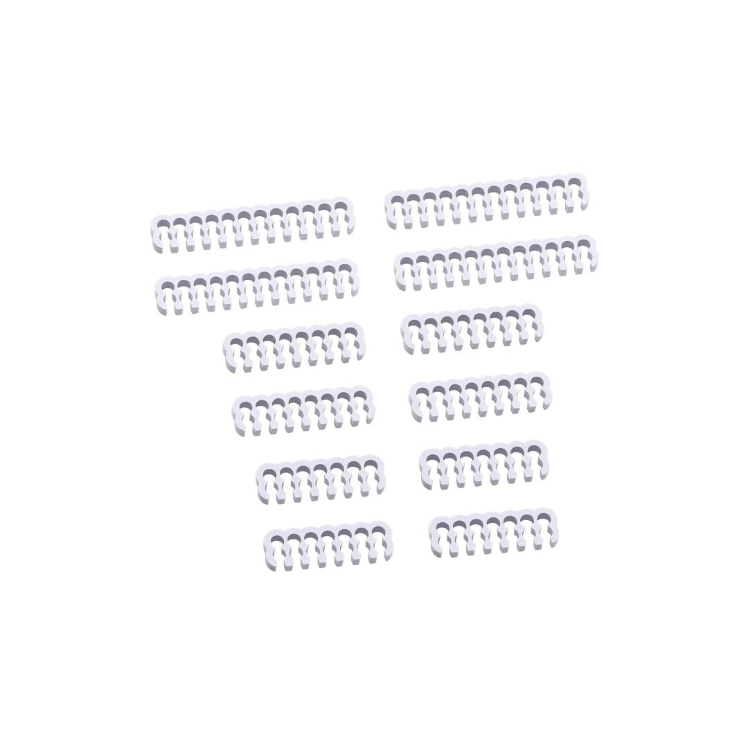White Pro Bridged Comb Kit A5662