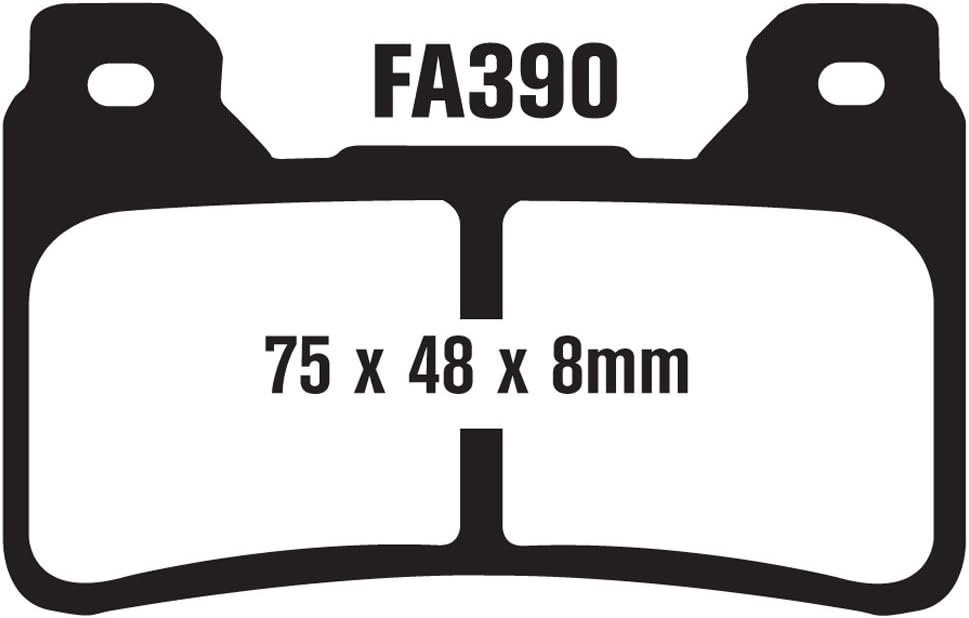 Front Double-H Sintered Brake Pad Change Kit Pack of 2 O521