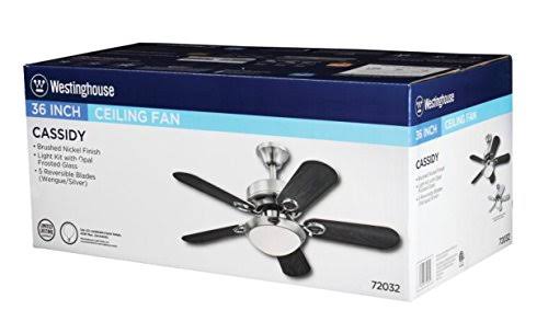 36-Inch Reversible Five-Blade Indoor Ceiling Fan B591474