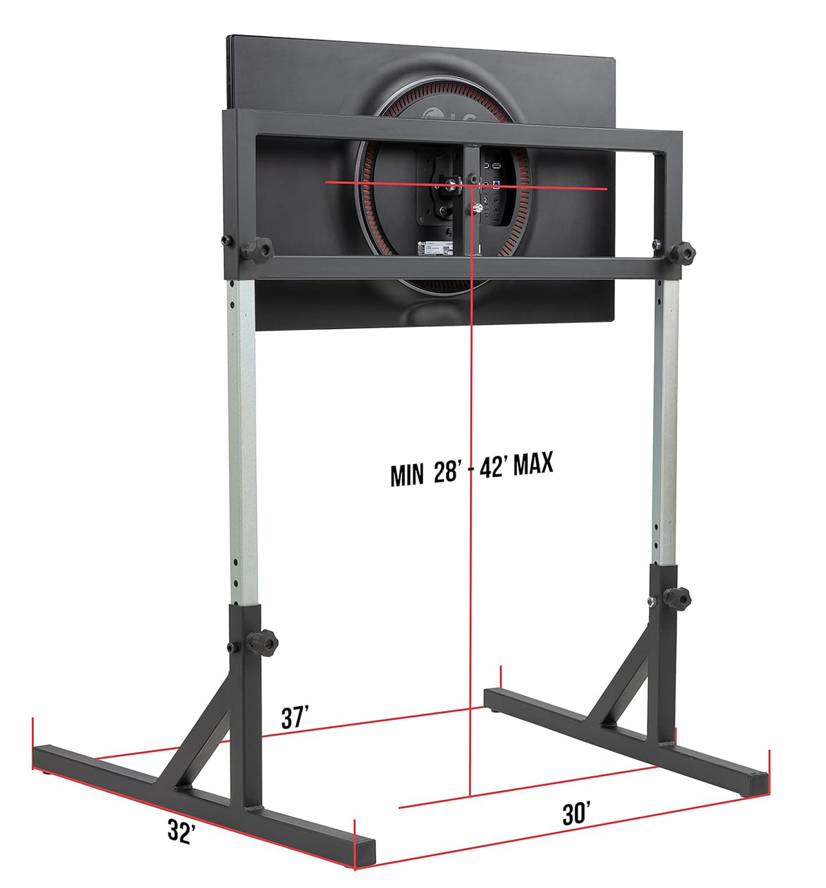 Monitor Mount Floor Stand with VESA Mount L32019