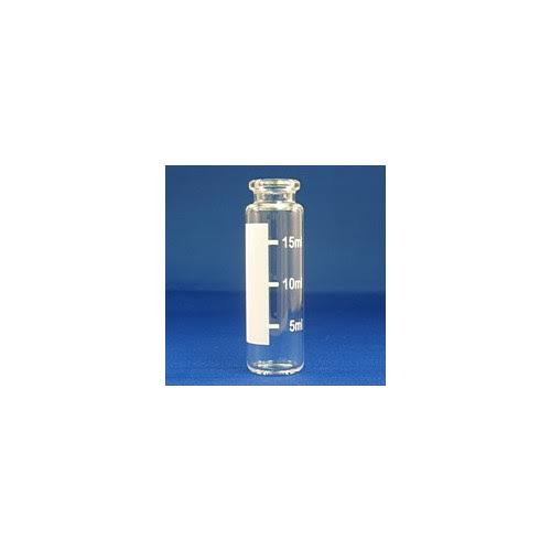 20ml Clear Headspace Vial, 23x75mm, Case of 1000 G547181