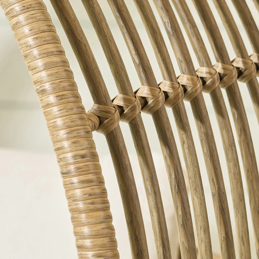 Round Wicker Outdoor Egg Chair P65708