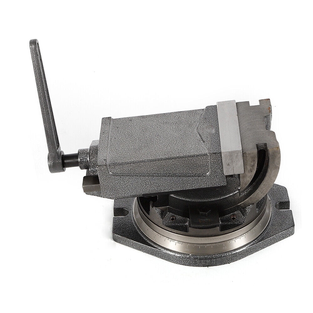 5" Precision Milling Vise 2Way Clamp Machine Accessory Set 90º Tilting with Swivel Base U9120