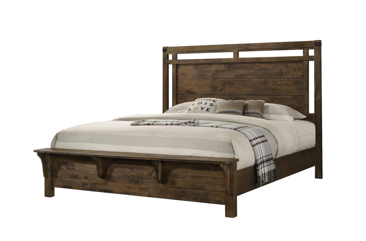 6pc Queen Size Wooden Bedroom Set G607640