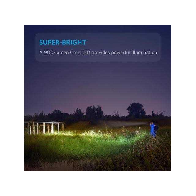 Rechargeable LED Flashlight with 900 Lumens V144