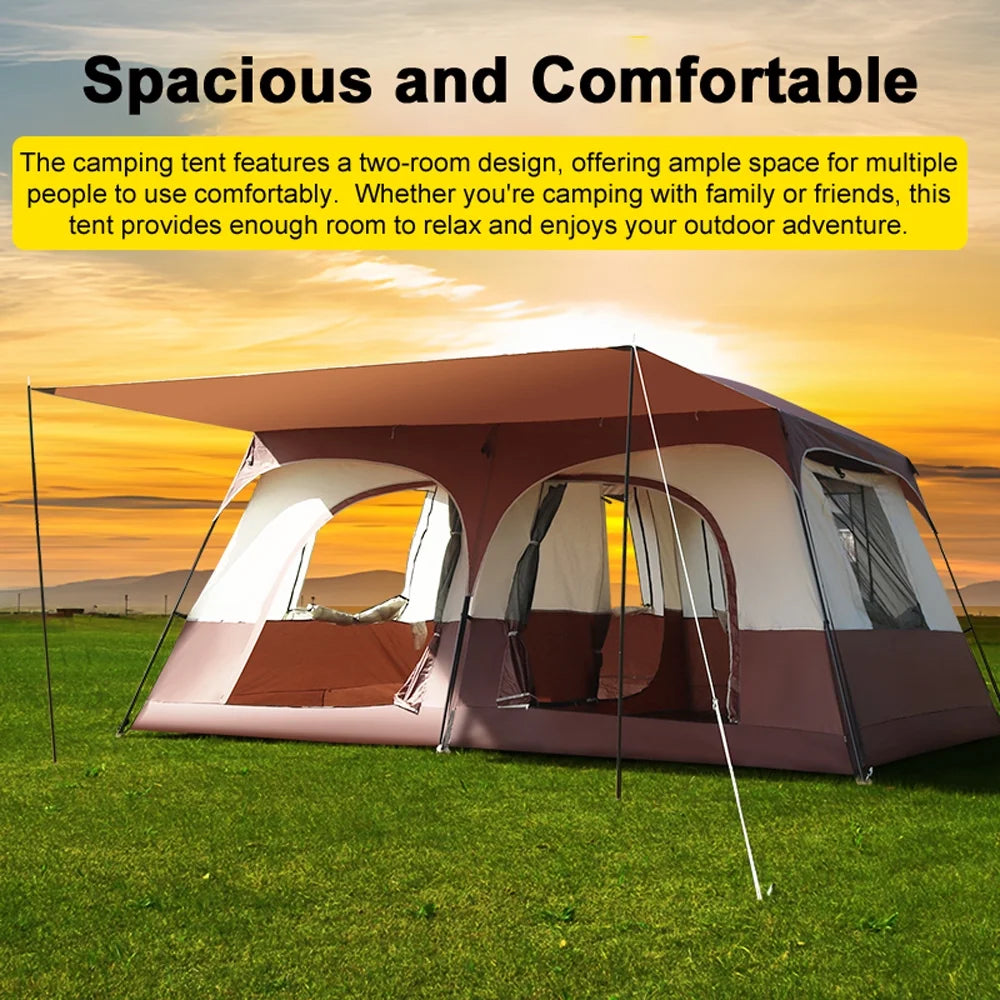 2 Room Family Cabin Tent C1204