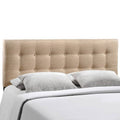 Beige Fabric Headboard W273494