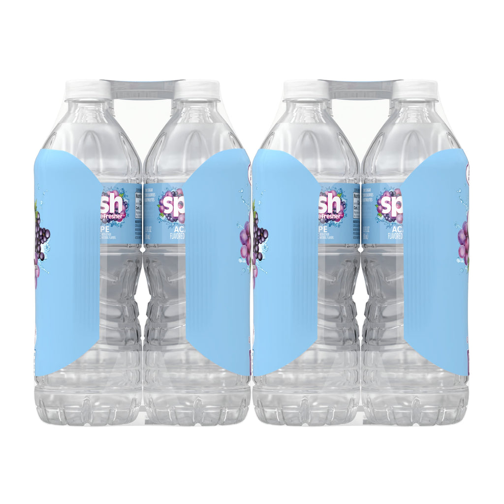 Acai Grape Flavored Water, 16.9 fl oz, 24 Pack V4854