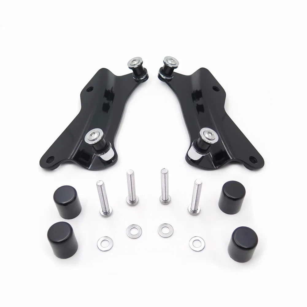 4-point Docking Hardware Kit with Cover Gloss Black T111