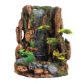 Mountain Cliff Waterfall Aquarium Tank Ornament X863