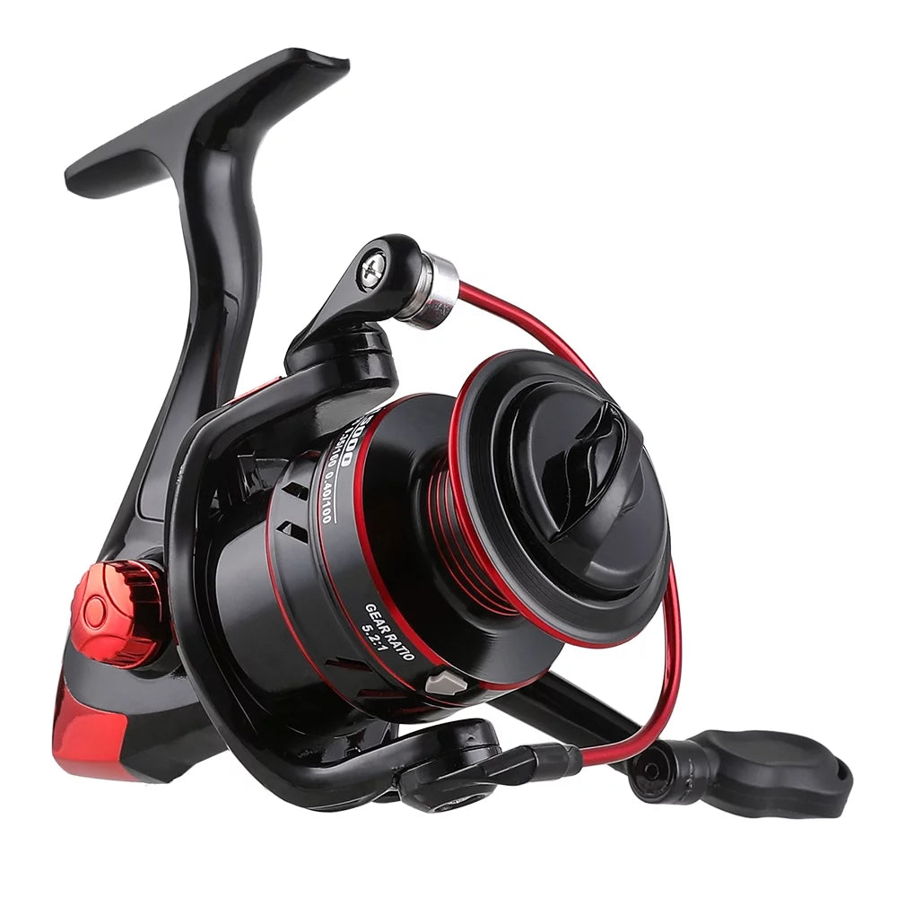 Lightweight 5.2:1 Gear Ratio Spinning Fishing Reel C14579