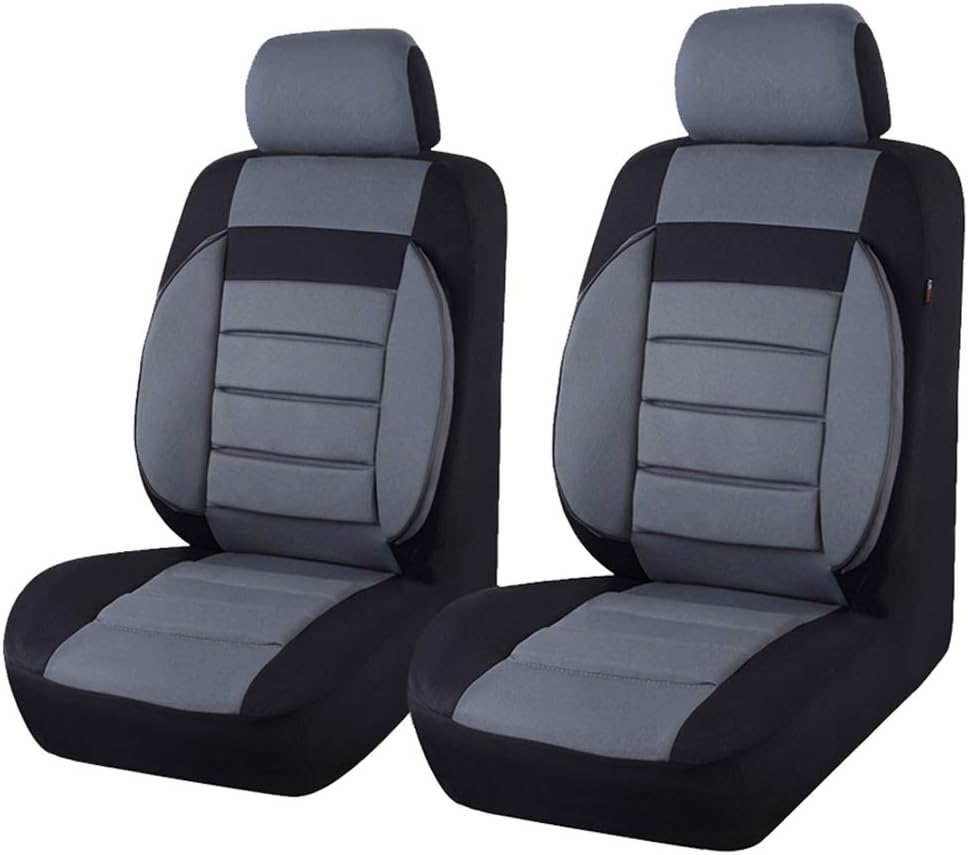 6PCS Black And Blue Car Seat Covers Set Y5051