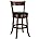 White Swivel Counter Height Barstool 24 Inch Seat Height Set of 1 F560223