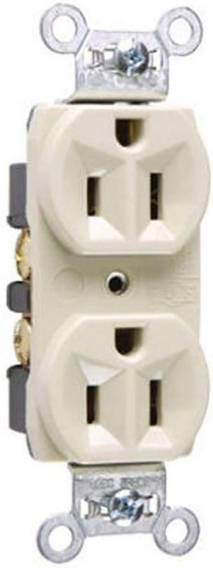 15-Amp 125-volt Construction Grade Duplex Receptacle, Ivory P19096