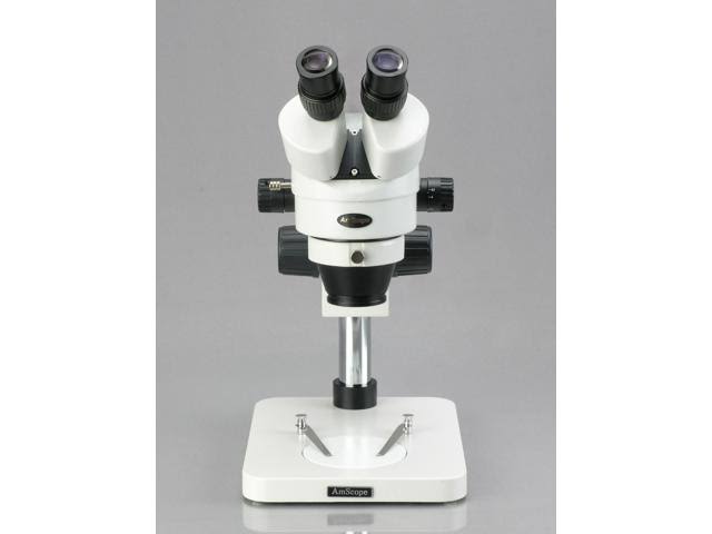 7X-45X Table Pillar Stand Zoom Binocular Stereo Microscope R7456