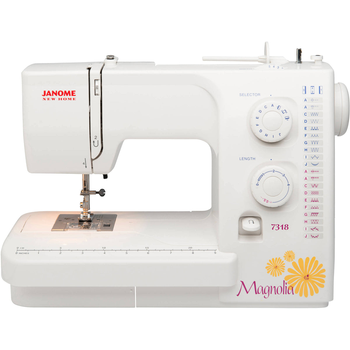 White 18-Stitch Sewing Machine Q450584