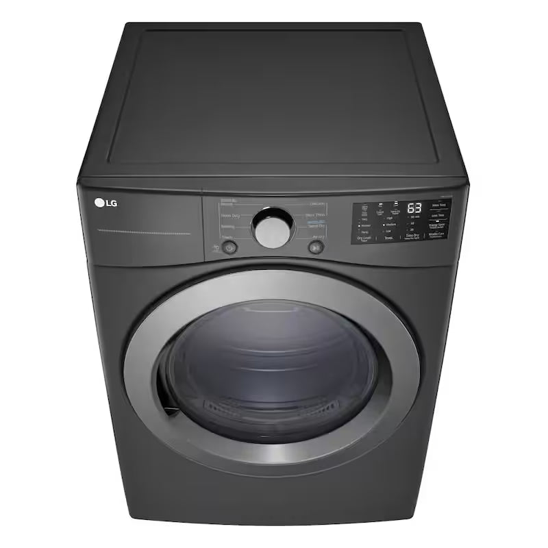 7.4 cu. ft. Vented Stackable Electric Dryer in Black with Sensor Dry S68819