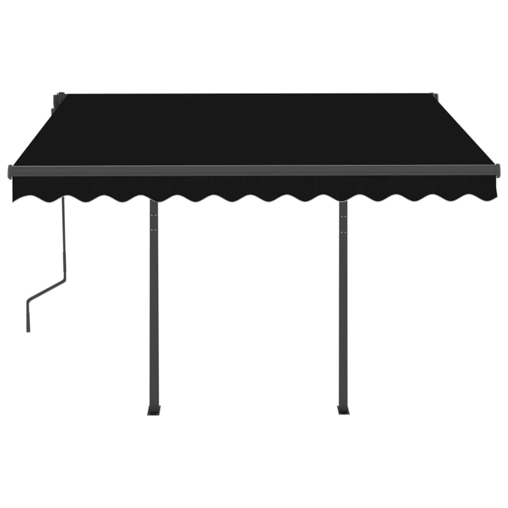 Manual Shelter Sun Shade Patio Canopy 118.1 X 98.4 Inches H145