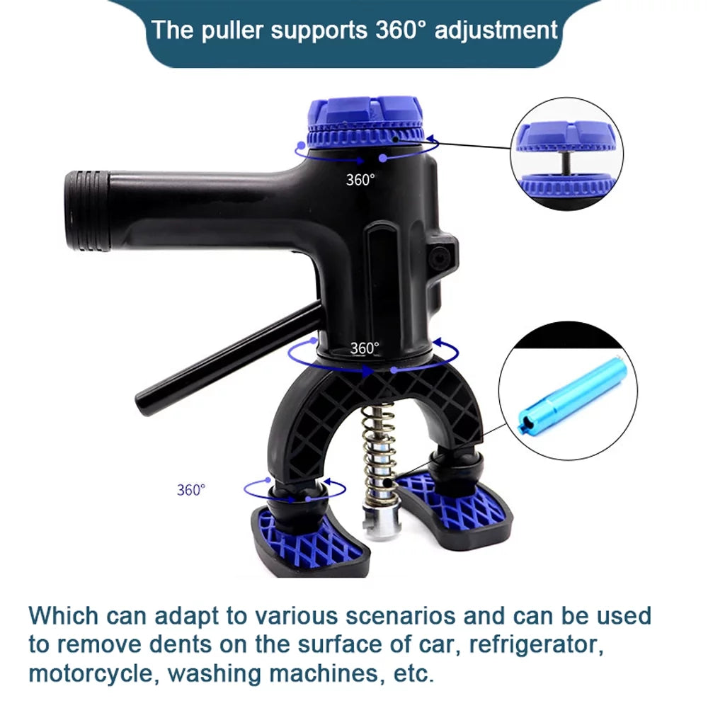 360° Adjustable Paintless Dent Removal Tool with 28 Glue Puller Tabs V454