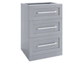Grey 3-Drawer Cabinet X623532