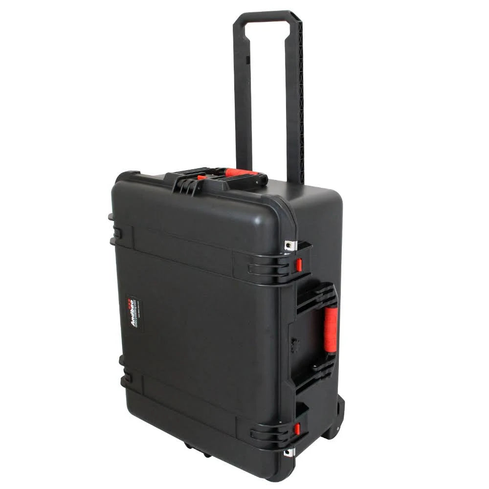 Black PP Protective Hard Carrying Case 24 x 20 x 12 in with Foam J415401