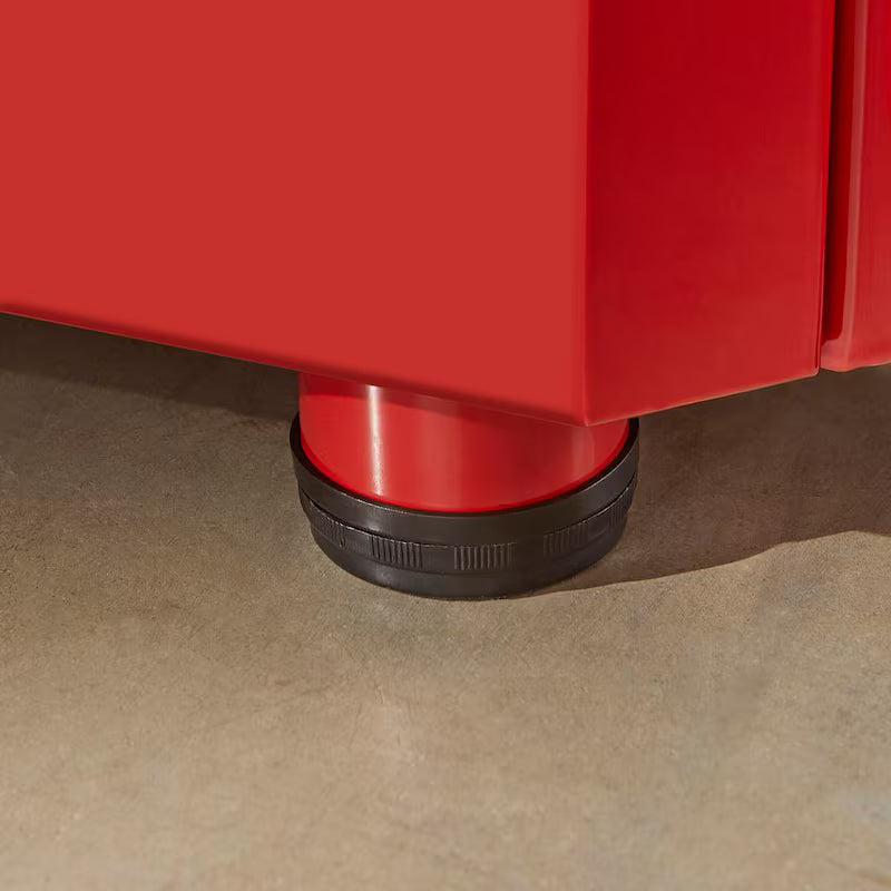 24-Gauge Steel 2-Door Garage Base Cabinet in Red Y520