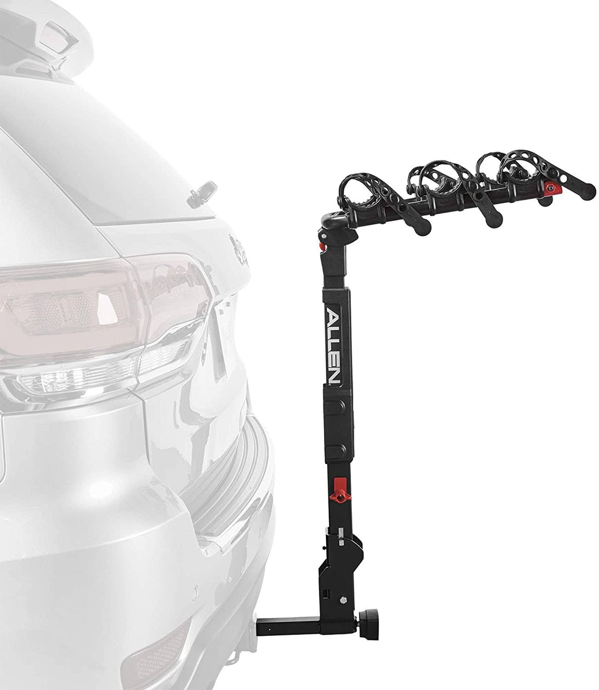 Black 3-Bike Carrier for 2 in. and 1 1/4 in. Hitch N546