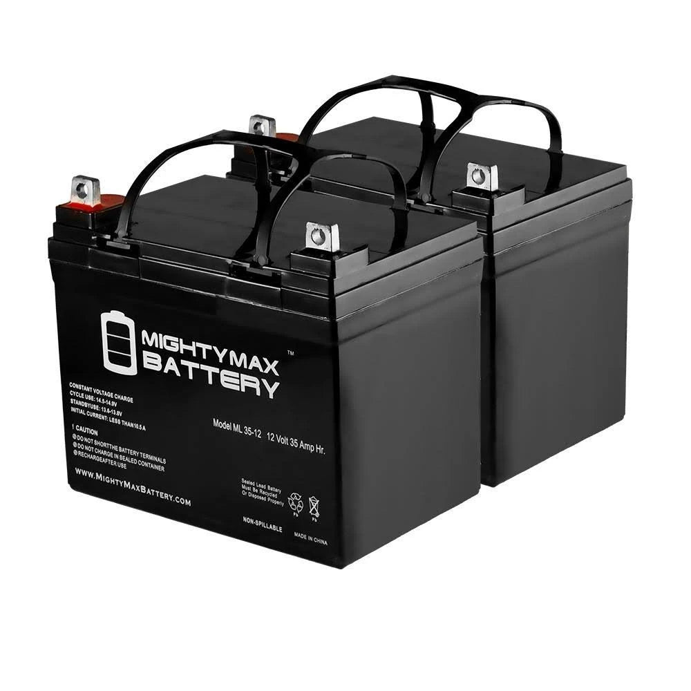 12-Volt 35 Ah SLA AGM Battery 2-Pack N704