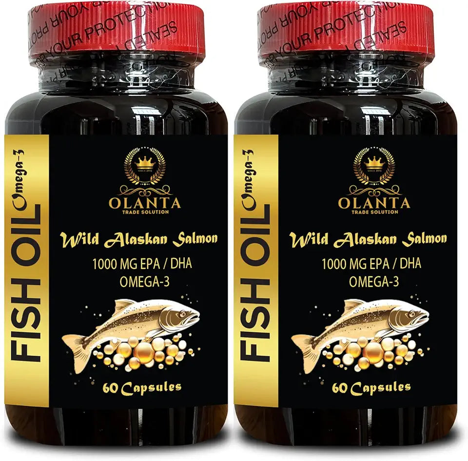 Wild Alaskan Salmon Oil Omega 3 Softgels 120 Softgels M41918
