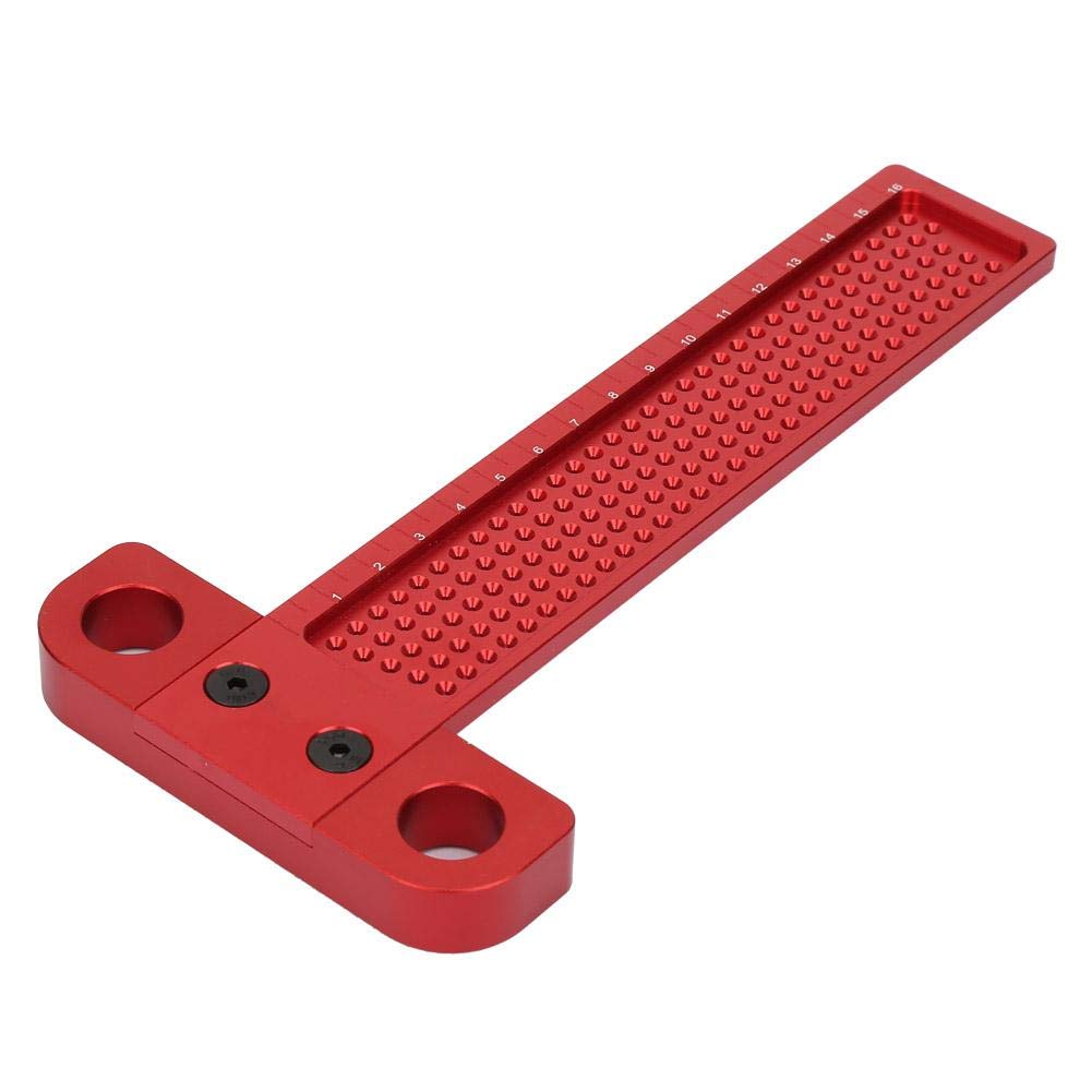 Woodworking Scriber Carpentry Marking Tool Aluminum Alloy Ruler W804