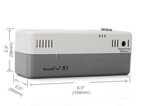 Electronic Cigar Humidifier, 40% to 90% Setting Range W300