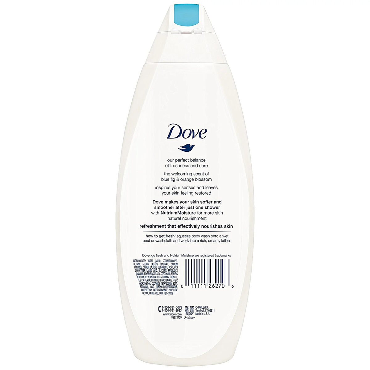Blue Fig & Orange Blossom Body Wash 22 Fl Oz Pack of 3 J2725