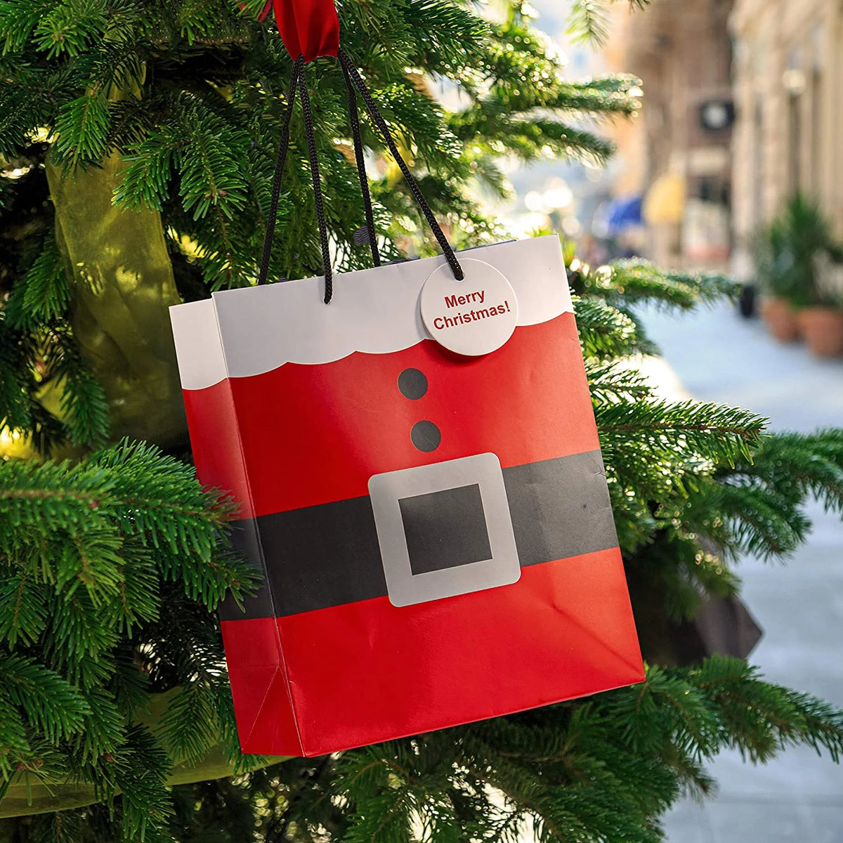 Christmas Gift Bags 12 Piece Pack with Handles X134