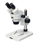 7X-45X Table Pillar Stand Zoom Binocular Stereo Microscope R7456