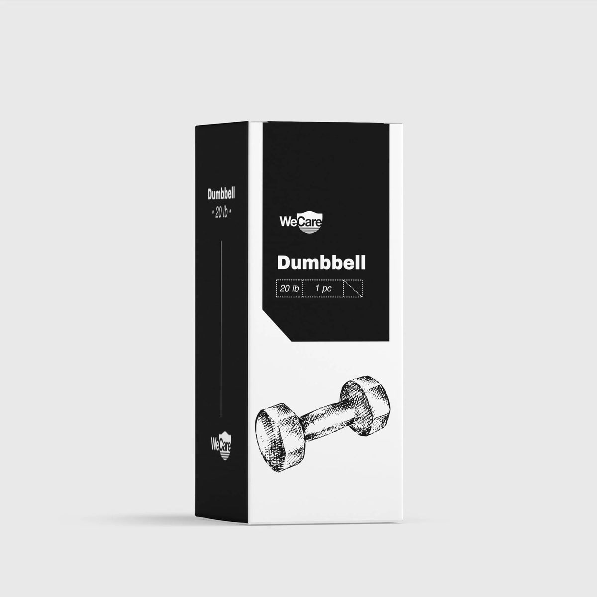20lb Rubber Chrome Dumbbells Pair J752016