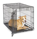 Single & Double Door Dog Crate with Leak-Proof Pan J269